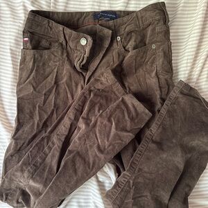 Tommy Hilfiger Skinny Brown Corduroy Trousers